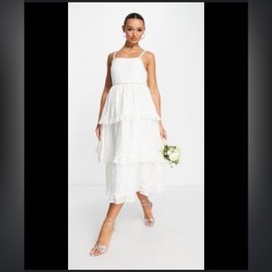 Sister Jane Sofia Lace Midi Dress